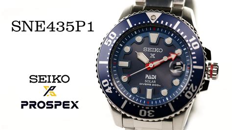 Jam Tangan Seiko Prospex Padi Sne435p1 Solar Divers 200m Blue Dial