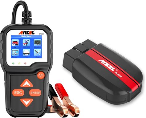 Amazon ANCEL BD500 Bluetooth Diagnostic Scan Tool With ANCEL BA301