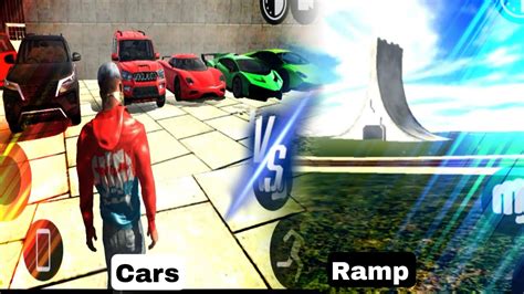 Cars Vs Ramp IND Indian Bike Driving 3d Indian GTA High