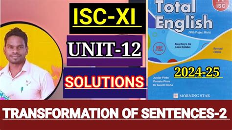 Isc Xi Total English Solution Solved Assignments Of Unit