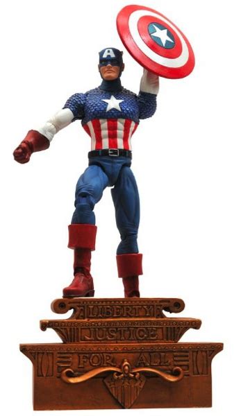 Exclusive Marvel Captain America Disney Store Figurky A Sošky