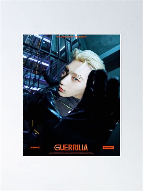 ATEEZ SAN THE WORLD EP 1 MOVEMENT GUERRILLA Poster For Sale By