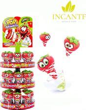 Johny Bee Strawberry Truskawka Lizaki Pop Stand Stojak 24Szt Ceny I