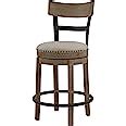 Amazon Ball Cast Swivel Counter Height Barstool Inch Seat