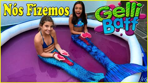 DiversÃo Fazendo Gelli Baff Com Sereias Funny Super Gross Youtube