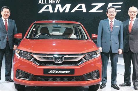 All New Honda Amaze Bookings Open Launch In May 2018 Images Price