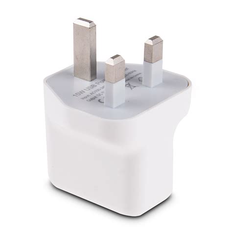 15w 5v 3a Amp Fast Dual Twin 2 Port Usb Charger Uk Mains Wall Plug Adapter 3 Pin Ebay