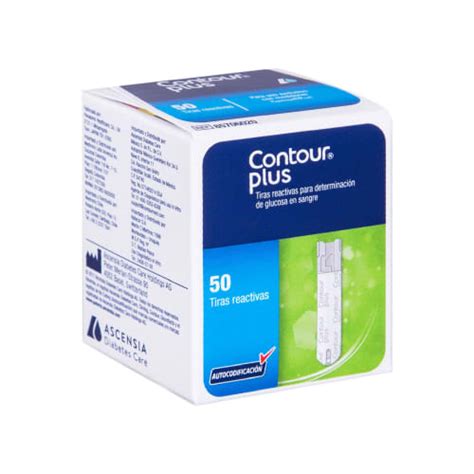 Contour Plus Tiras Reactivas Con 50 Piezas Prixz Farmacia A Domicilio