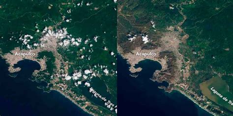 Acapulco Antes Y Despu S De Otis La Nasa Comparte Im Genes Satelitales