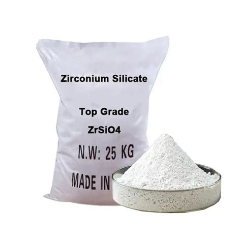 purity industrial grade zirconium silicate  ceramic