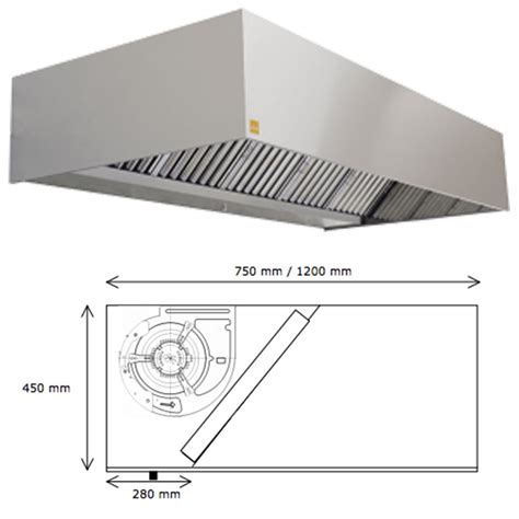 Campana Extractora Industrial Eco R Monobloc Motor 250 Cm Compra En