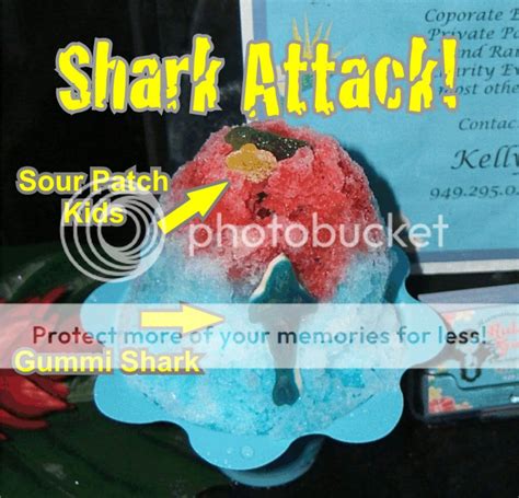 Hula Girls Hawiian Shave Ice - Shark Attack! Photo by burlyjl | Photobucket