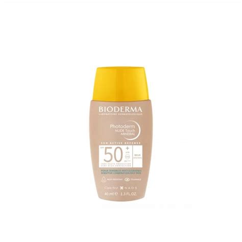 Buy Bioderma Photoderm Nude Touch Mineral SPF50 Brown 40ml South Africa