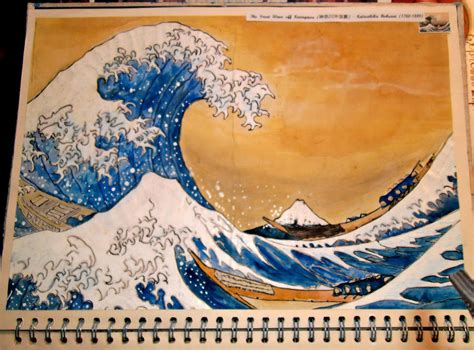 Attempt At The Hokusai Wave.. by wackjilliams on DeviantArt