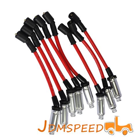 Jdmspeed New High Performance Spark Plug Ignition Wire For 00 09 Chevy Gmc V8 Ebay