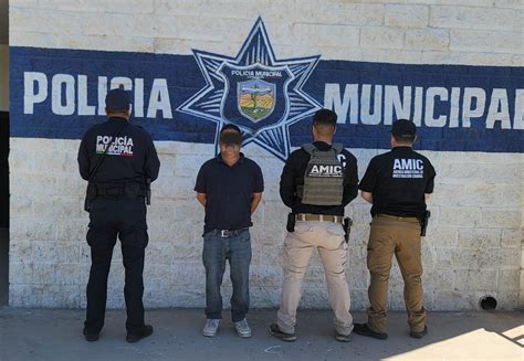 Ejecutan orden de aprehensión AMIC y Policía Municipal Vizión