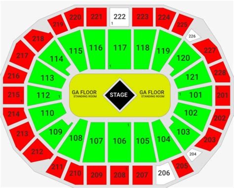 Luxury Fiserv forum Seating Chart