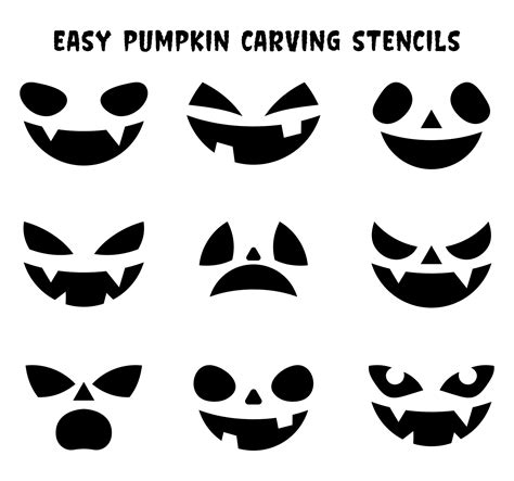 Small Pumpkin Carving Patterns Free Printable - Printable Templates Free