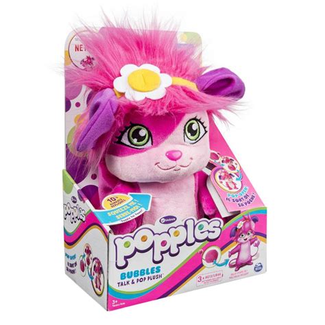 Popples Bubbles Talk and Pop Plush Bubbles Играландия интернет