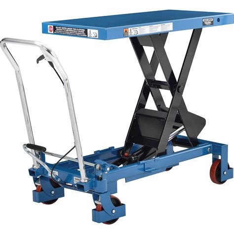 2200 Lb Capacity Mobile Heavy Duty Scissor Lift Table 40 X 20