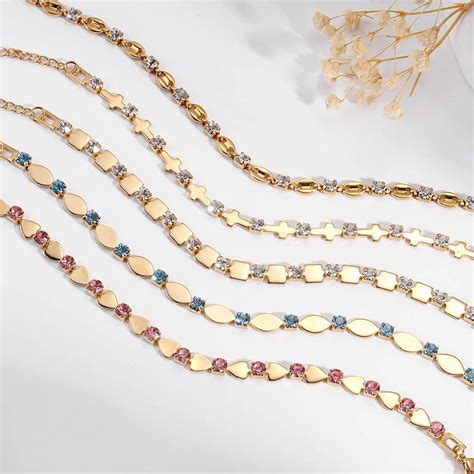 Stainless Steel 18K Gold Plated Bracelets at Rs 274.00 | Gold Plated ...