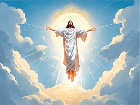 Premium AI Image Jesus Christ With Open Arms Statue In Front Of