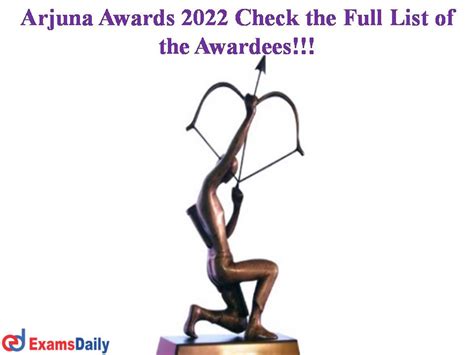 Arjuna Awards 2022 Check The Full List Of The Awardees