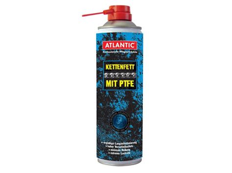 Atlantic Kettenfett Atlantic Mit Ptfe 500ml Sprühdose Mit Schnorchel