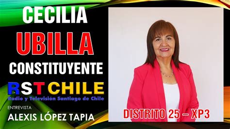 Entrevista Cecilia Ubilla Candidata A Constituyente Por El Distrito