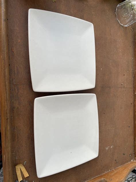 Ceramic Square Plates Bundle Furniture And Home Living Kitchenware