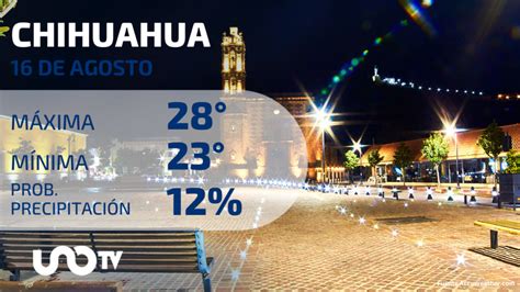 Clima En Chihuahua Para El De Agosto De Unotv