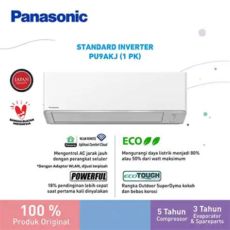 Panasonic Ac Split Air Conditioner Inverter Cspu Akj Series