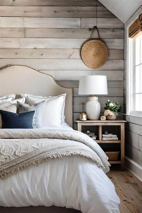 25 Inspiring Shiplap Bedroom Wall Ideas for a Rustic Charm - Roomy Retreat