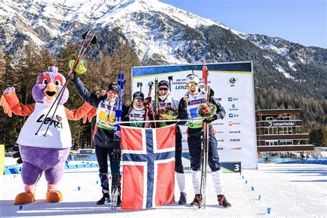 Erlend Bjoentegaard NOR Karoline Erdal NOR Maren Kirkeeide NOR