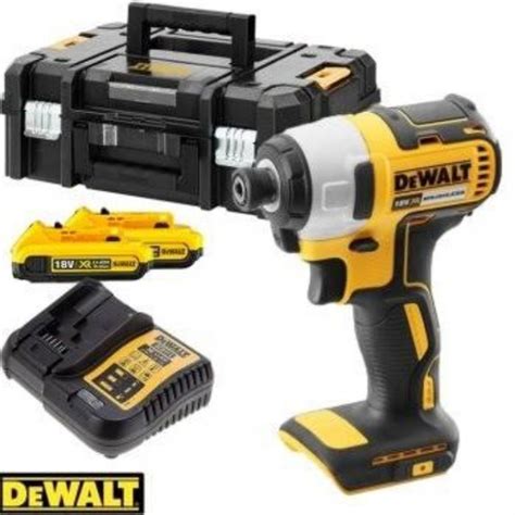 Jual Mesin Bor Dewalt 18V XR Li Ion Brushless Impact Driver 2 0Ah