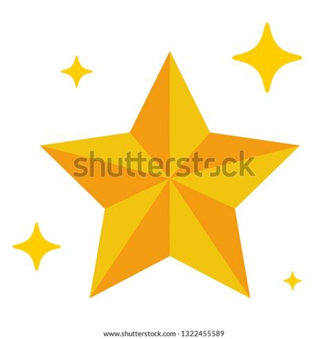 Star Blink Icon Vector Stock Vector Royalty Free 1322455589