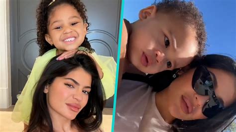 Kylie Jenners Kids Stormi And Aire Have A Blast At Khloé Kardashians