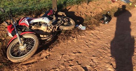 Motociclista Morre Em Tentativa De Assalto Em Lagoa Da Canoa