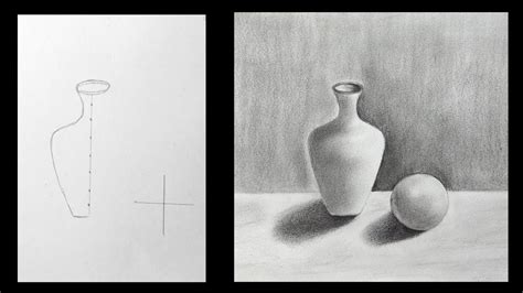 Still Life Drawing How To Draw Still Life Step By Step Object Drawing