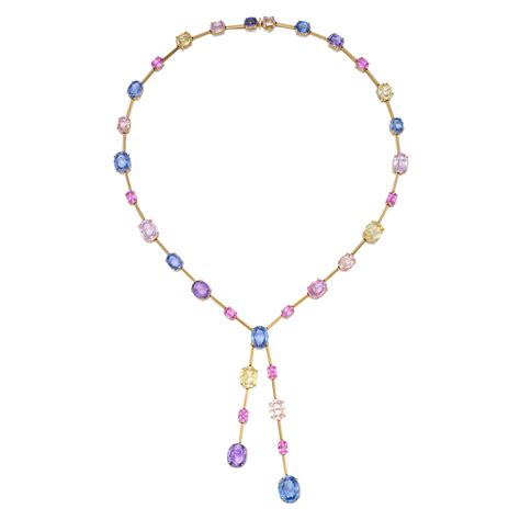 Multi Colored Sapphire Necklace Fine Jewels 2022 Sotheby S