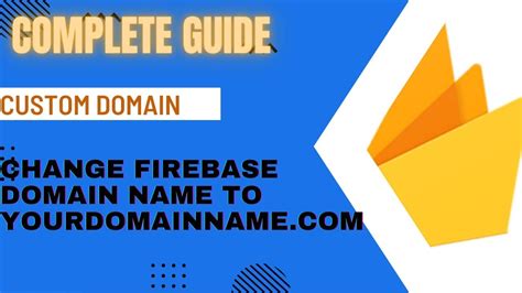 How To Add Custom Domain For Your App Firebase Add Custom Domain