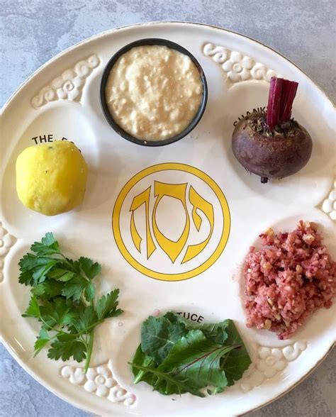 The Passover Seder Plate For Vegans And Vegetarians The Vegan Atlas Passover Recipes