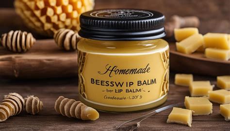 Homemade Honey Beeswax Lip Balm Recipe