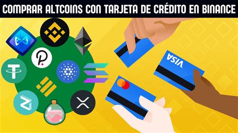 Comprar CRIPTOMONEDAS con tarjeta de Crédito en Binance Compra