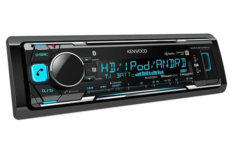 Kenwood Kmm Bt Hd Single Din Digital Media Car Stereo Receiver With