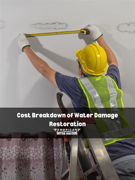 Water Damage Restoration Cost Americanguttermasters