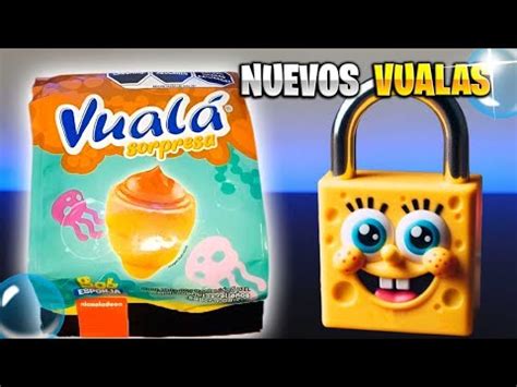 Nuevos Vuala Sorpresa De Bob Esponja Y Candado Nuevo Gepxho Youtube