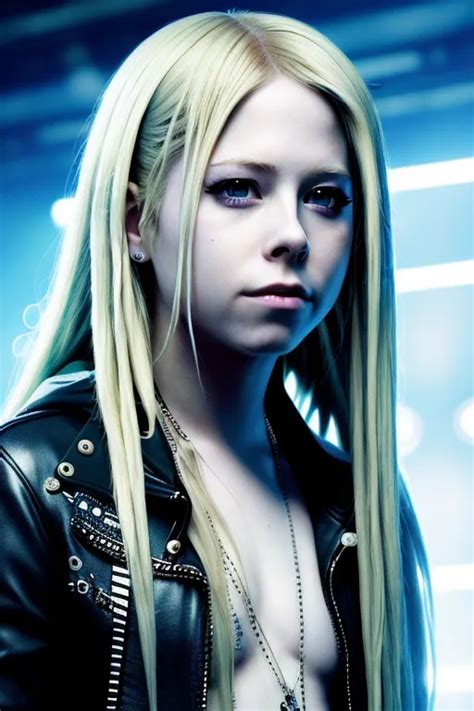 Dopamine Girl Avril Lavigne Naked Perfect Face High Quality Face