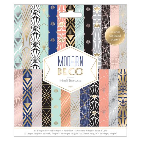 Paper Pad 6x6 Modern Deco Bastel Welt Schobes