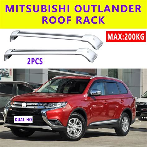 Dual Ho Barras De Techo Para Mitsubishi Outlander Iii Barras Laterales